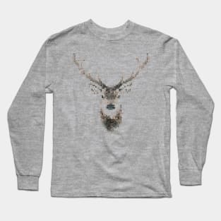 Deer mosaic Long Sleeve T-Shirt